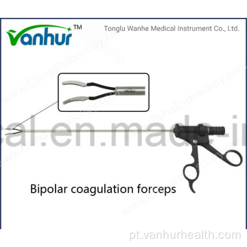 Pinça bipolar para cirurgia de laparocopia